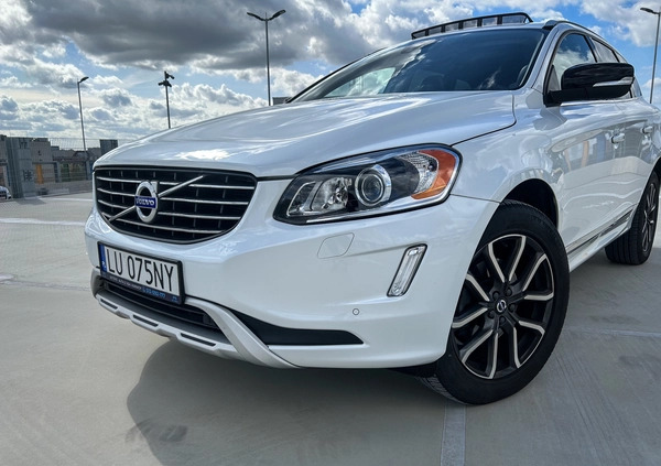 Volvo XC 60 cena 109900 przebieg: 77999, rok produkcji 2017 z Lublin małe 232